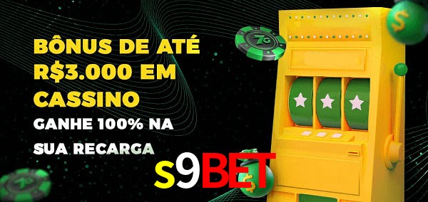 s9bet melhor bônus de depósito