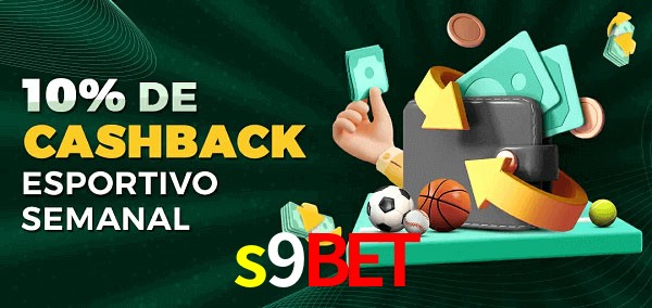 10% de bônus de cashback na s9bet